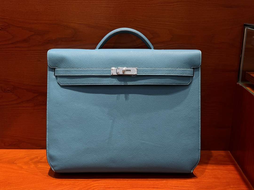 Hermes Kelly Depeches 36 togo Blue jean PHW